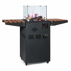Blumfeldt Flagranti Plus, plynový ohřívač, 8 kW, boční stolky, nerezavějící ocel