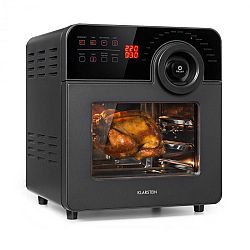 Klarstein AeroVital Cube Chef, horkovzdušná fritéza, 1700 W, 14 litrů, 16 programů, černá