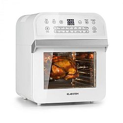 Klarstein AeroVital Cube, horkovzdušná fritéza, 1600W, 12l, časovač, 16 programů, bílá