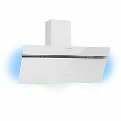 Klarstein Alina, digestoř, 90 cm, nástěnná, 600m³/h, LED displej, LED, bílá