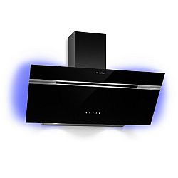 Klarstein Alina, digestoř, 90 cm, nástěnná, 600m³/h, LED displej, LED, černá