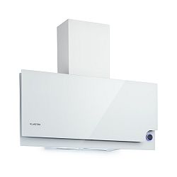 Klarstein Amelia, digestoř, 123 W, 90 x 46 x 23 cm, LED dotykový otočný ovladač, bílý