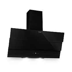 Klarstein Antonia, digestoř, 90 cm, nástěnná, 350 m³/h, dotykové ovládání, B, černá