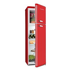 Klarstein Audrey Retro, kombinovaná lednice, 194 l/56 l, energetická třída E