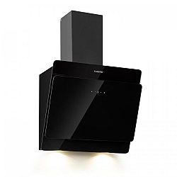 Klarstein Aurica 60, digestoř, 165 W, 3 stupně, 620 m³/h, LED, sklo, černý