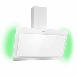 Klarstein Aurora Eco 90, Odsavač par, 550 m³/h, 90 cm, Komínový odsavač par, Podsvícení, EEC A++