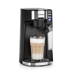 Klarstein Baristomat, 2 v 1 plně automatický kávovar, káva a čaj, mléčná pěna, 6 programů