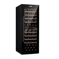 Klarstein Barossa 77 Duo, vinotéka, 2 zóny, 191 l, 77 lahví, dotyková, LED, černá