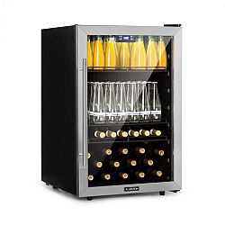 Klarstein Beersafe XXL, chladnička na nápoje, 148 l, A +, sklo, ušlechtilá ocel