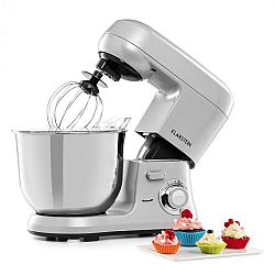 Klarstein Bella Robusta Metal, kuchyňský robot, 1200 W, 6 úrovní výkonu, 5,5 l, šedý