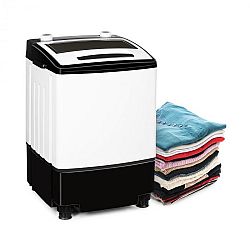 Klarstein Bubble Boost, pračka, 380 W, 3,5 kg, časovač 0 - 10 min., černá