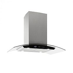 Klarstein Colette, odsavač par, 90 cm, 600 m³/h, energetická třída A, ušlechtilá ocel, stříbrný