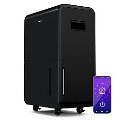 Klarstein DryFy Connect 70 odvlhčovač vzduchu, 70 l/den, do 90 m², WiFi, ovládání pomocí aplikace, 8 L nádrž na vodu