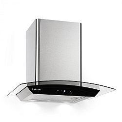 Klarstein Eclipse, odsavač par, 600m³/h, 3 úrovně výkonu, ušlechtilá ocel, černý