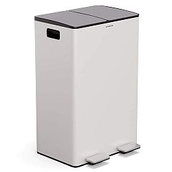 Klarstein EcoVista, odpadkový koš s kompostérem, 60 l + 3 l/koš + kompostér, Soft-Close