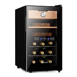 Klarstein El Dorado, humidor a vinotéka, 100 W, dotykový, 48 l, LED, černý