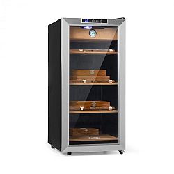 Klarstein El Presidente 78, humidor na doutníky, 78 l, 4 police, zásuvka, cedrové dřevo