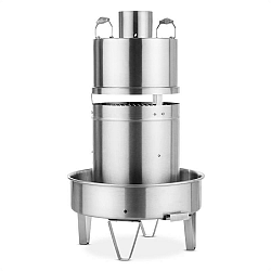 Klarstein Feuertaufe BBQ gril udírna konvekční gril SS 201 ušlechtilá ocel