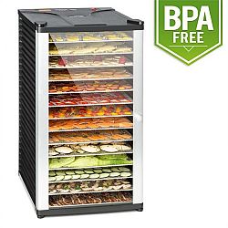 Klarstein Fruit Jerky 14, černý, 1000 W, sušička, 14 pater z ušlechtilé oceli