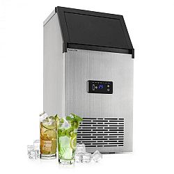 Klarstein Glacial XL, fesionální zařízení na výrobu kostek ledu, 38 kg / d, 15 l, LED, ušlechtilá ocel, černé
