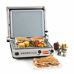 Klarstein Grand Gourmet 3-V-1 kontaktní gril, 2000W, 160-230 ° C, sklokeramika