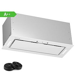 Klarstein Hektor Eco, digestoř, 72 cm, 466 m³/h, dotykové ovládání, sklo