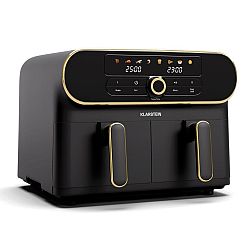 Klarstein Horkovzdušná fritéza AuraAir Color Touch,  2 komory,  11 l,  1700 W,  80 - 200 °C,  8 programů