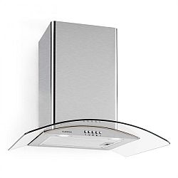 Klarstein Hotspot, sklo, odsavač par, ušlechtilá ocel, 60 cm, 610 m ³/h, třída A