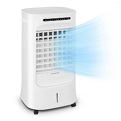 Klarstein Iceberg Breeze, 2v1 ochlazovač vzduchu, 65W, 283m³/h, 10l, nádrž, 2 chladící akumulátory
