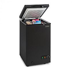 Klarstein Iceblokk 80, mrazicí box, volně stojící, 78litrový koš, uzamykatelný, energetická třída A +, černý