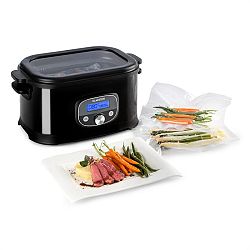 Klarstein jacuzzi, černý, vařič sous vide, 6 l, 520 w, +/-0,5 °c, lcd, ušlechtilá ocel