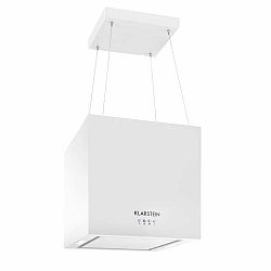 Klarstein Kronleuchter, digestoř, 40 cm, ostrůvková, 596 m³/h, LED panel, A, bílá