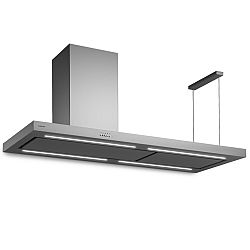 Klarstein Limelight, digestoř, 150 cm, nástěnná, 600 m³/h, nerezová ocel