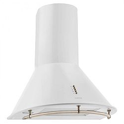 Klarstein Lumio Neo, bílý, retro komínový odsavač par, 60 cm, 610m ³/h, ušlechtilá ocel