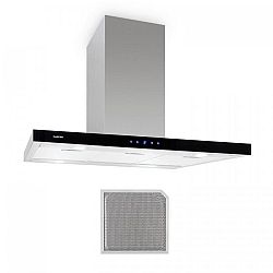 Klarstein Madonna, odsavač par, sada na recirkulační provoz, 90 cm, 500 m³/h, filtr s aktivním uhlím