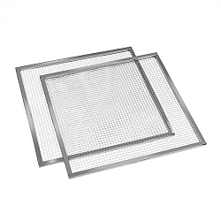 Klarstein Master Jerky 24, sušící rošty, náhradní díl, 2 kusy, 67 x 67 cm, ušlechtilá ocel