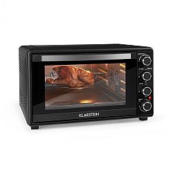 Klarstein Masterchef 60, mini trouba, 60 l, 2000 W, 100 - 230 °C, časovač, černá