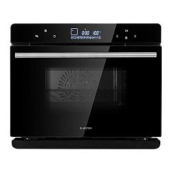 Klarstein MasterFresh, parní trouba, 24 l, 230 °C, dotykový ovládací panel, černá