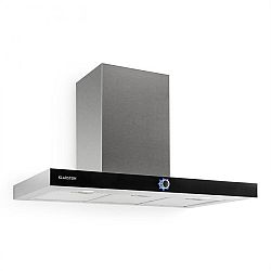 Klarstein Matthey, odsavač par, ušlechtilá ocel, 90 cm, nástěnná montáž, sklo 541 m3 / hod, LED