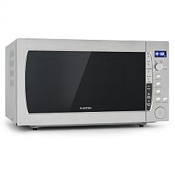 Klarstein MaxiWave, mikrovlnná trouba, 60l, 1200 W, 10 výkonnostních úrovní, ušlechtilá ocel