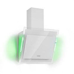 Klarstein Mirage 60, digestoř, 60 cm, nsátěnná, 550 m³/h, A++, dotykový panel, RGB světlo, bílá