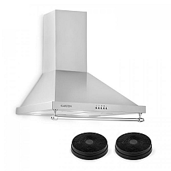 Klarstein Montblanc, digestoř, sada pro recirkulační provoz 610m³/h 165W 2x1,5W, stříbrnošedá