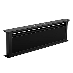 Klarstein Odsavač par Royal Flush Eco,  842 m³/h průtoku vzduchu,  šikmá,  EEK A,  70 dB,  LED dioda