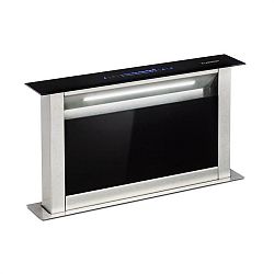 Klarstein Royal Flush Eco, výsuvný odsavač par, 60 cm, 576 m³/h, A+, černý