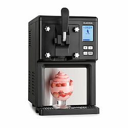 Klarstein Sahnehäubchen, zmrzlinovač, kompresor, 1,5l, ušlechtilá ocel, černý