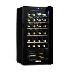 Klarstein Shiraz 28 Uno, vinotéka, 74 l, 28 lahví, dotyková, 5 - 18 °C, černá