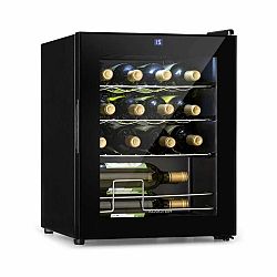 Klarstein Shiraz, vinotéka, 42 l, 131 W, 5-18 °C, dotykové ovládání, černá
