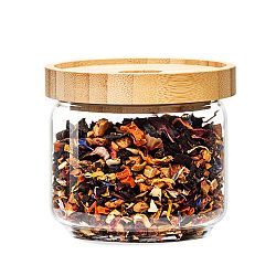 Klarstein Skladovací nádoba, bambusový uzávěr, 300 ml, stohovatelná, vzduchotěsná