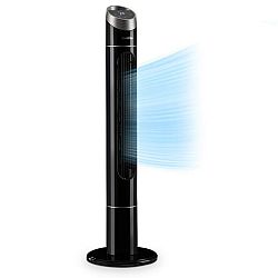 Klarstein Sky High, sloupový ventilátor, 40 W, 276M³ / H, 75 ° oscilační, 3 režimy, černý