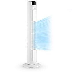 Klarstein Skyscraper 2G, 40 W, sloupový ventilátor s dotykovým ovládáním, dálkový ovladač, bílý